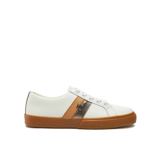 Sneakersy Lauren Ralph Lauren 802942784001 Biały 35_5 eobuwie.pl