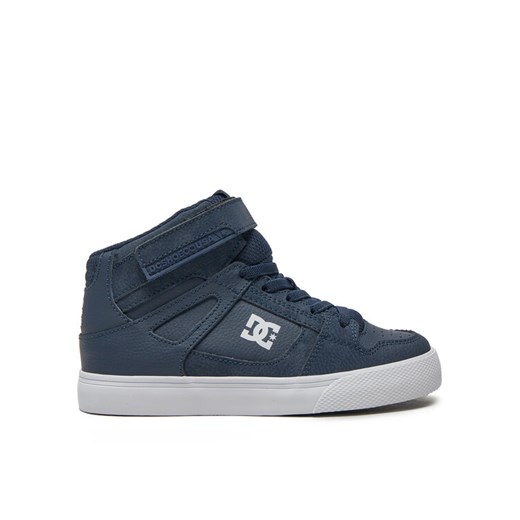 Sneakersy DC Pure High-Top Ev ADBS300324-TNW Granatowy ze sklepu eobuwie.pl w kategorii Trampki dziecięce - zdjęcie 182024260