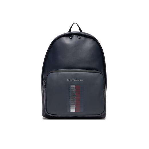 Plecak Tommy Hilfiger Foundation Pque AM0AM12973 Granatowy ze sklepu eobuwie.pl w kategorii Plecaki - zdjęcie 182024400