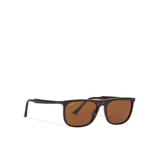 Okulary przeciwsłoneczne Ray-Ban 0RB2216 902/33 Brązowy ze sklepu eobuwie.pl w kategorii Okulary przeciwsłoneczne męskie - zdjęcie 182024642