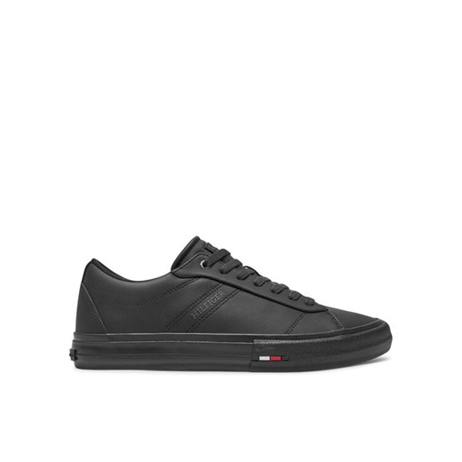 Sneakersy Tommy Hilfiger Vulc FM0FM05201 Czarny ze sklepu eobuwie.pl w kategorii Buty sportowe męskie - zdjęcie 182024712
