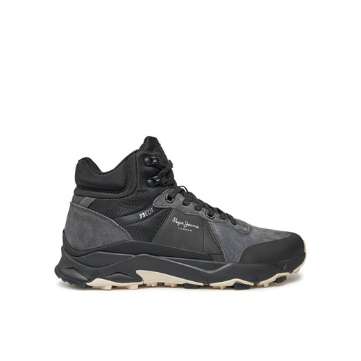 Sneakersy Pepe Jeans PMS60030 Czarny ze sklepu eobuwie.pl w kategorii Buty sportowe męskie - zdjęcie 182024763