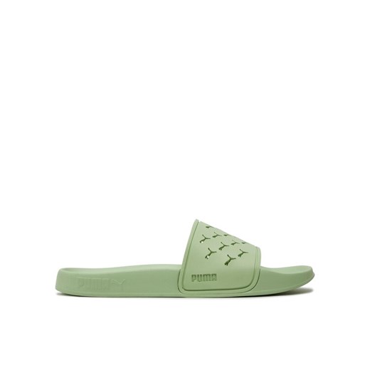 Klapki Puma Leadcat 2.0 Cut Out 395402-01 Zielony ze sklepu eobuwie.pl w kategorii Klapki damskie - zdjęcie 182024840