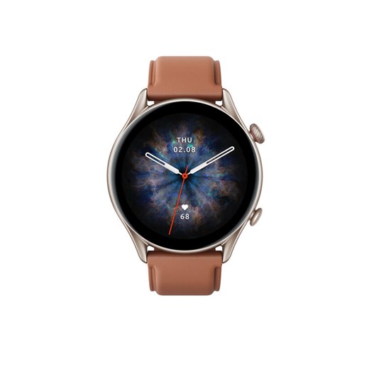 Smartwatch Amazfit Gtr 3 Pro A2040 Brązowy ze sklepu eobuwie.pl w kategorii Zegarki - zdjęcie 182024903