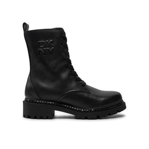 Botki DKNY K4433012 Czarny ze sklepu eobuwie.pl w kategorii Botki - zdjęcie 182024914