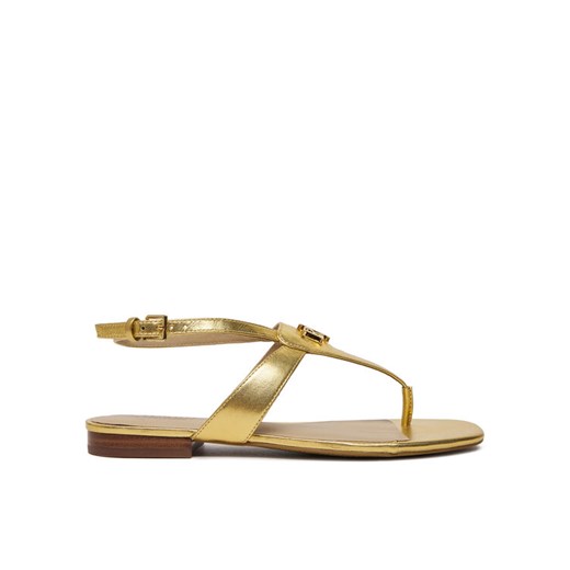 Sandały LAUREN RALPH LAUREN Everley 802959147001 Złoty ze sklepu eobuwie.pl w kategorii Sandały damskie - zdjęcie 182024920