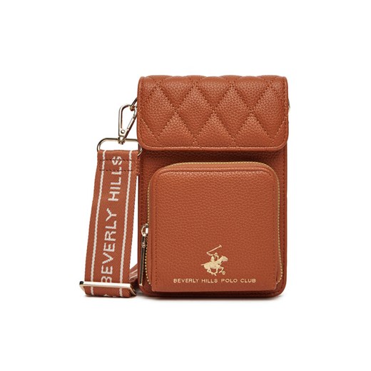 Torebka Beverly Hills Polo Club BHPC-L-007-07 Brązowy ze sklepu eobuwie.pl w kategorii Listonoszki - zdjęcie 182024960