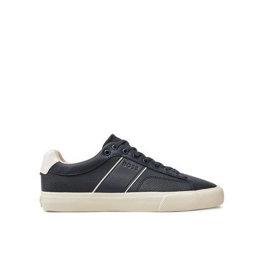 Sneakersy Boss Aiden 50522833 Granatowy ze sklepu eobuwie.pl w kategorii Buty sportowe męskie - zdjęcie 182025170