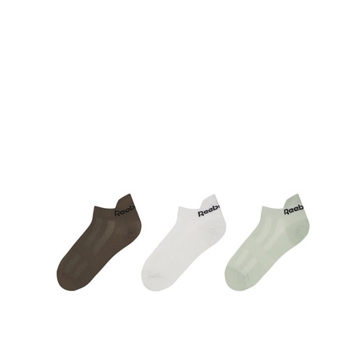 Zestaw 3 par niskich skarpet unisex Reebok TECH STYLE TR W 3P HE2412 Kolorowy ze sklepu eobuwie.pl w kategorii Skarpetki damskie - zdjęcie 182025192