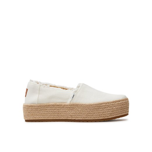 Espadryle Toms Valencia 10019820 Biały ze sklepu eobuwie.pl w kategorii Espadryle damskie - zdjęcie 182025193