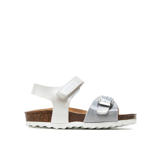 Sandały Geox B Sandal Chalki Girl B922RA 0NFKC C0007 M Biały ze sklepu eobuwie.pl w kategorii Sandały dziecięce - zdjęcie 182025310