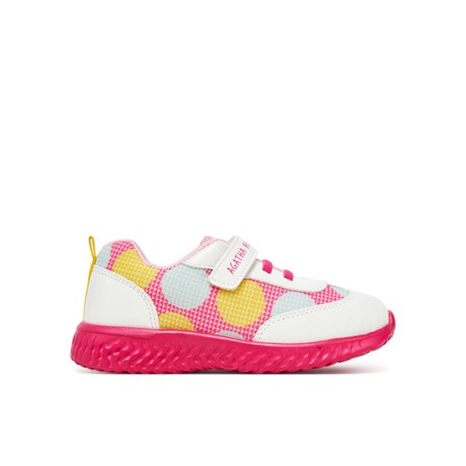Sneakersy Agatha Ruiz de la Prada 252920 D Biały ze sklepu eobuwie.pl w kategorii Buty sportowe dziecięce - zdjęcie 182025314