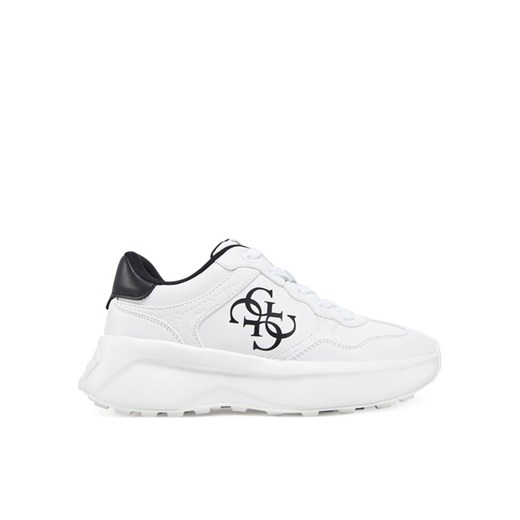 Sneakersy Guess FLPLUC ELE12 Biały ze sklepu eobuwie.pl w kategorii Buty sportowe damskie - zdjęcie 182025342