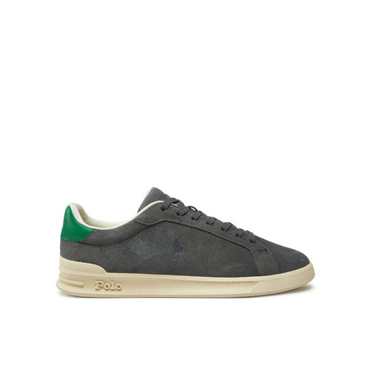 Sneakersy Polo Ralph Lauren Heritage Court II 809955691004 Szary ze sklepu eobuwie.pl w kategorii Buty sportowe męskie - zdjęcie 182025363