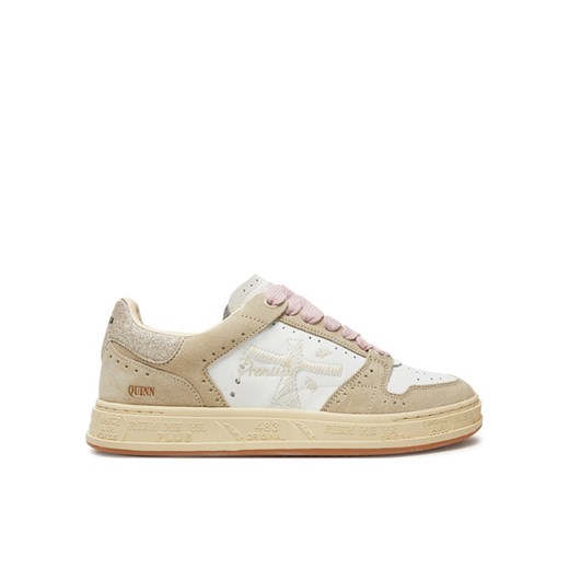 Sneakersy Premiata Quinnd 6951 Beżowy ze sklepu eobuwie.pl w kategorii Buty sportowe damskie - zdjęcie 182025482