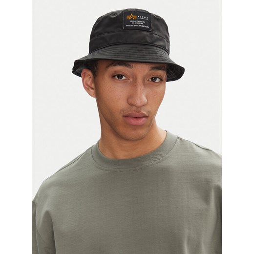 Kapelusz Alpha Industries Crew Bucket 116912 Czarny ze sklepu eobuwie.pl w kategorii Kapelusze damskie - zdjęcie 182025501
