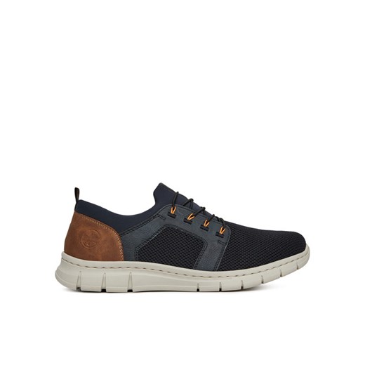 Sneakersy Rieker B7796-14 Granatowy ze sklepu eobuwie.pl w kategorii Półbuty męskie - zdjęcie 182025660