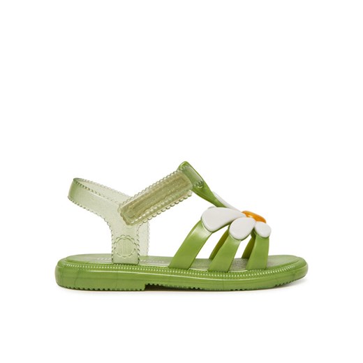 Sandały Melissa Mini Melissa Hip Bloomy Bb 35902 Zielony ze sklepu eobuwie.pl w kategorii Sandały dziecięce - zdjęcie 182025683