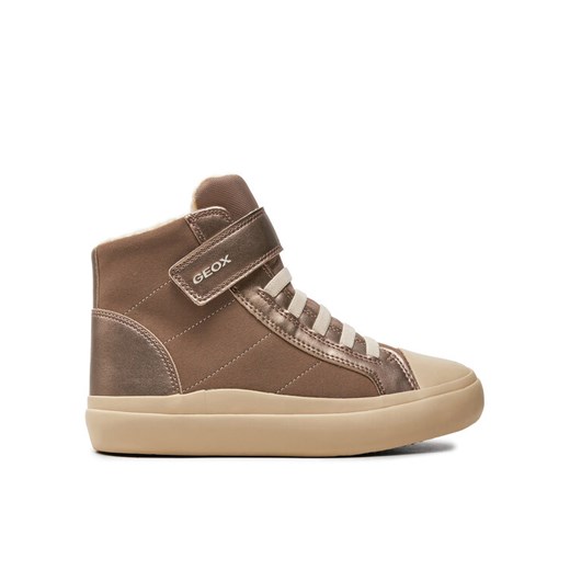 Sneakersy Geox J Gisli Girl J464NI 0AUAJ C5005 M Beżowy ze sklepu eobuwie.pl w kategorii Buty sportowe dziecięce - zdjęcie 182025704