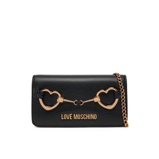 Torebka LOVE MOSCHINO JC5643PP1MLB0000 Czarny ze sklepu eobuwie.pl w kategorii Kopertówki - zdjęcie 182025750