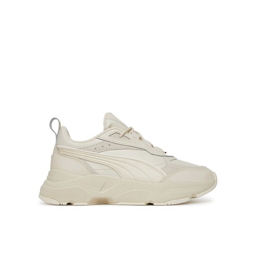 Sneakersy Puma Cassia Lux 397837 04 Écru ze sklepu eobuwie.pl w kategorii Buty sportowe damskie - zdjęcie 182025813