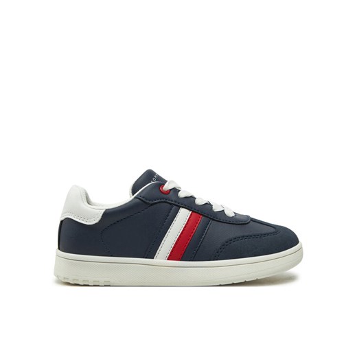 Sneakersy Tommy Hilfiger Stripe Low Cut Lace-Up Sneaker T3X9-33851-1269 M Granatowy ze sklepu eobuwie.pl w kategorii Buty sportowe dziecięce - zdjęcie 182025822