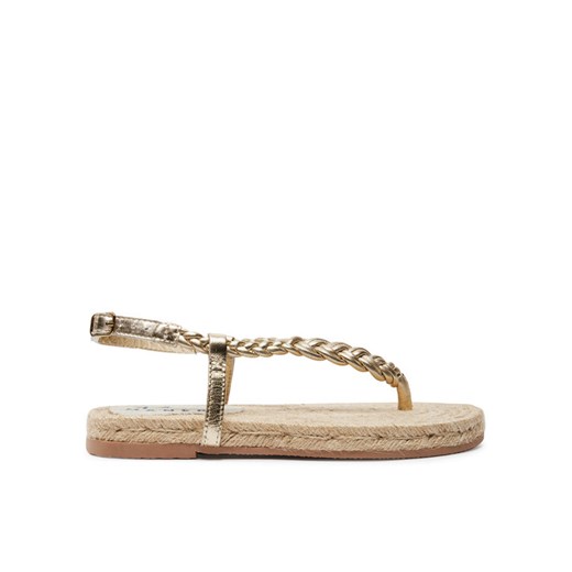 Espadryle Manebi Sandals P 8.9 Y0 Złoty ze sklepu eobuwie.pl w kategorii Sandały damskie - zdjęcie 182025853