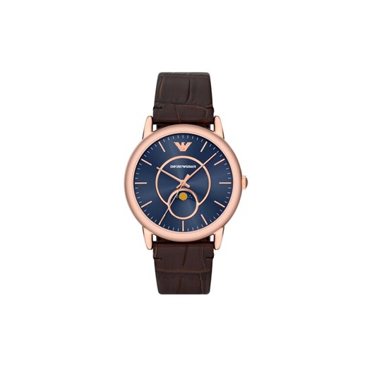Zegarek Emporio Armani Luigi AR11566 Brązowy ze sklepu eobuwie.pl w kategorii Zegarki - zdjęcie 182025883