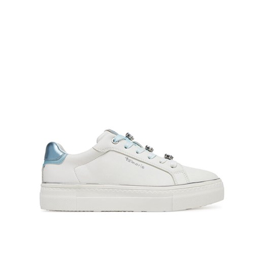 Sneakersy Tamaris 1-23751-44 Biały ze sklepu eobuwie.pl w kategorii Buty sportowe damskie - zdjęcie 182025960