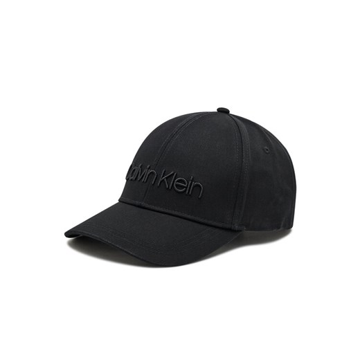 Czapka z daszkiem Calvin Klein Embroidery Bb Cap K50K505737 Czarny ze sklepu eobuwie.pl w kategorii Czapki z daszkiem męskie - zdjęcie 182026012