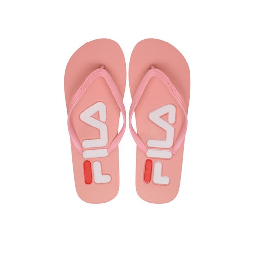 Japonki Fila Troy Slipper Wmn FFW0005.40063 Różowy ze sklepu eobuwie.pl w kategorii Klapki damskie - zdjęcie 182026022