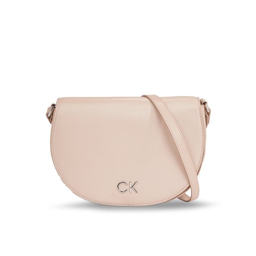 Torebka Calvin Klein Ck Daily Saddle Bag_Pearlized K60K611883 Szary Calvin Klein 00 eobuwie.pl