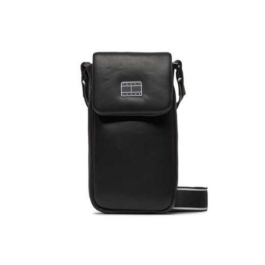 Torebka na telefon Tommy Jeans Tjw Ess City Girl Phone Pouch AW0AW15834 Czarny ze sklepu eobuwie.pl w kategorii Etui - zdjęcie 182026101