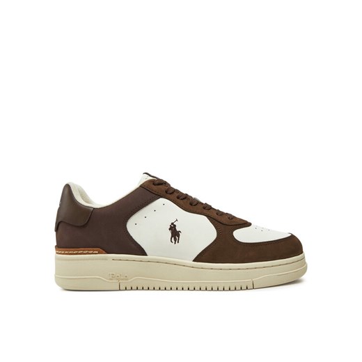 Sneakersy Polo Ralph Lauren Masters Court 809955690003 Brązowy ze sklepu eobuwie.pl w kategorii Buty sportowe męskie - zdjęcie 182026152