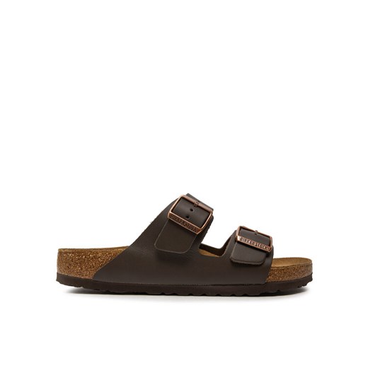 Klapki Birkenstock Arizona 051101 Brązowy 43 eobuwie.pl