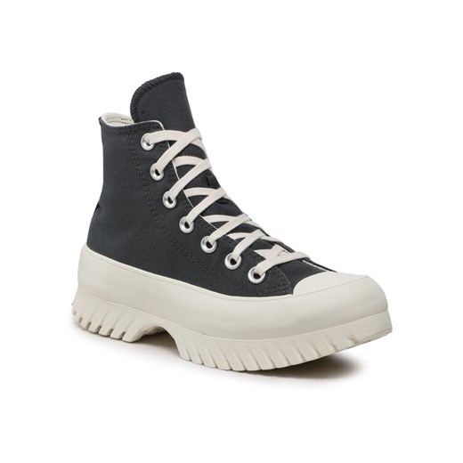Botki Converse Chuck Taylor All Star Lugged 2.0 Hi A01368C Szary ze sklepu eobuwie.pl w kategorii Trampki damskie - zdjęcie 182026183