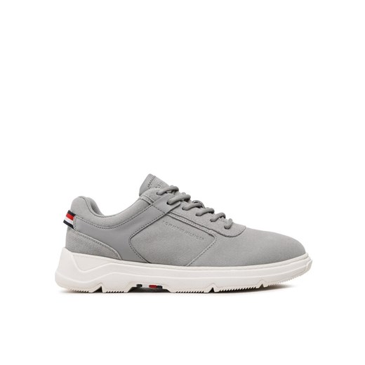 Sneakersy Tommy Hilfiger Core FM0FM04592 Szary ze sklepu eobuwie.pl w kategorii Półbuty męskie - zdjęcie 182026254