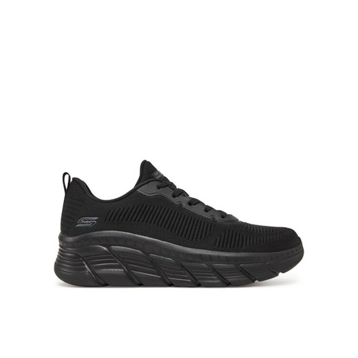 Sneakersy Skechers Bobs B Flex Hi-Flying Hi 117385/BBK Czarny ze sklepu eobuwie.pl w kategorii Buty sportowe damskie - zdjęcie 182026274