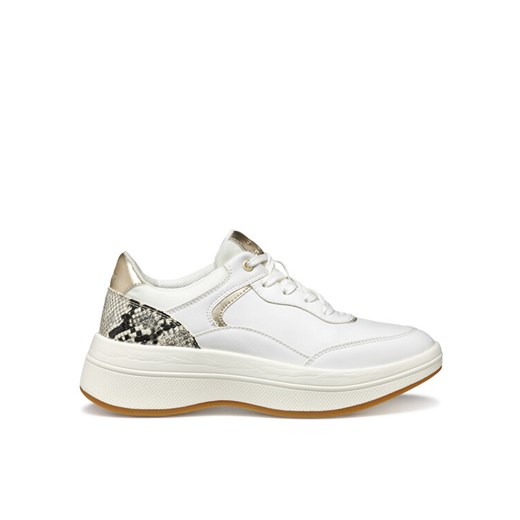 Sneakersy Geox D Spherica Ecub-3 D46WTB 0BCAR C0405 Biały ze sklepu eobuwie.pl w kategorii Buty sportowe damskie - zdjęcie 182026292