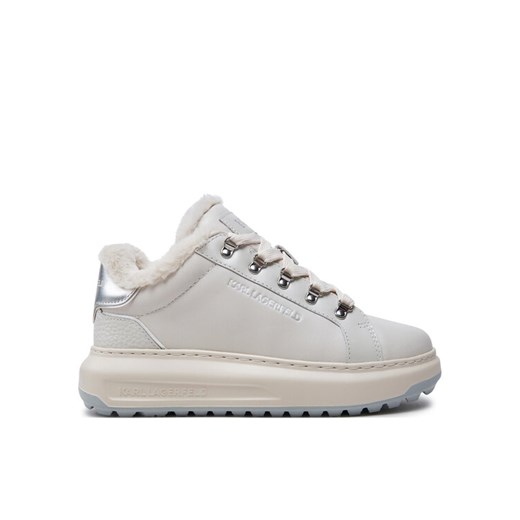 Sneakersy KARL LAGERFELD KL67544 Biały ze sklepu eobuwie.pl w kategorii Buty sportowe damskie - zdjęcie 182026342