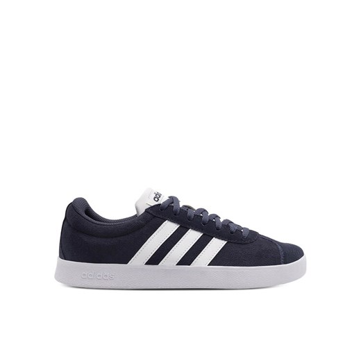 Sneakersy adidas VL COURT 2.0 H06113 Granatowy ze sklepu eobuwie.pl w kategorii Buty sportowe damskie - zdjęcie 182026372