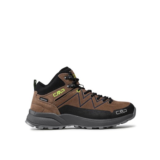 Trekkingi CMP Kaleepso Mid Hiking Shoe Wp 31Q4917 Brązowy ze sklepu eobuwie.pl w kategorii Buty trekkingowe męskie - zdjęcie 182026570