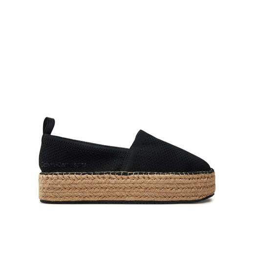 Espadryle Calvin Klein Jeans Platform Espadrille Uc YW0YW01377 Czarny 41 eobuwie.pl