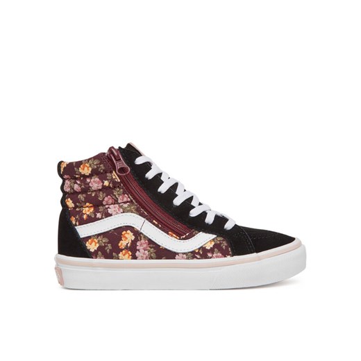 Tenisówki Vans SK8-Hi Reissue Side Zip VN000CYPBML1 Czarny ze sklepu eobuwie.pl w kategorii Trampki dziecięce - zdjęcie 182026620