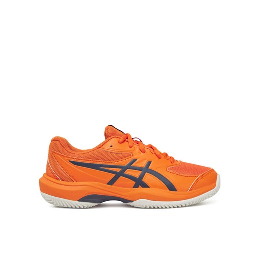 Buty do tenisa Asics Gel-Game Gs Clay/Oc 1044A082 Czerwony ze sklepu eobuwie.pl w kategorii Buty sportowe dziecięce - zdjęcie 182026684