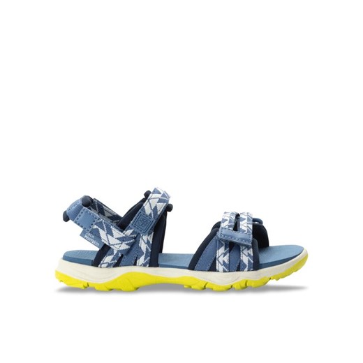 Sandały Jack Wolfskin 2 In 1 Sandal 4046421 Niebieski ze sklepu eobuwie.pl w kategorii Sandały dziecięce - zdjęcie 182026724