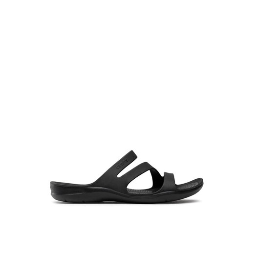 Klapki Crocs Swiftwater Sandal W 203998 Czarny ze sklepu eobuwie.pl w kategorii Klapki damskie - zdjęcie 182026730