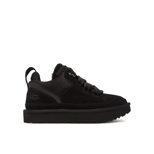Sneakersy Ugg W Lowmel 1144032 Czarny ze sklepu eobuwie.pl w kategorii Buty sportowe damskie - zdjęcie 182026820