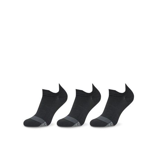 Zestaw 3 par niskich skarpet unisex Under Armour 1387052 Czarny ze sklepu eobuwie.pl w kategorii Skarpetki damskie - zdjęcie 182027044