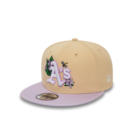 Czapka z daszkiem New Era Mlb Floral 950 Athletics 60503502 Beżowy New Era M_L eobuwie.pl